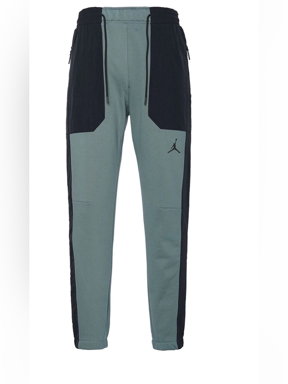 Jordan Sage Green & Black Athletic Joggers